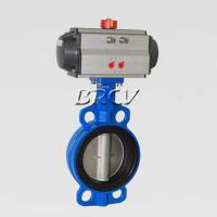 氣動(dòng)對夾式軟密封蝶閥