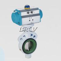 氣動(dòng)對夾式蝶閥